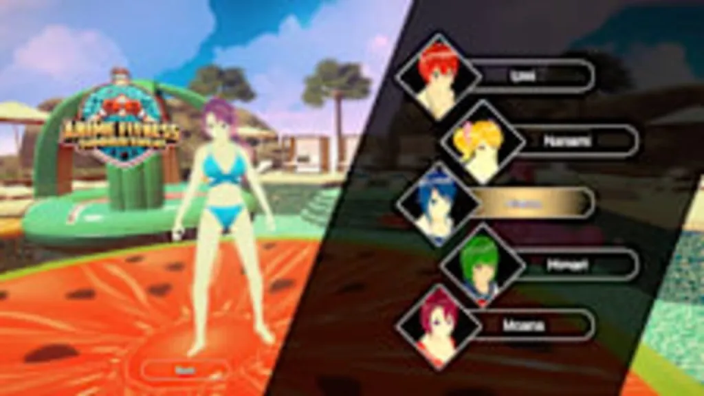 Anime Fitness – Summer Sweat NSP/XCI ROM Download screenshot