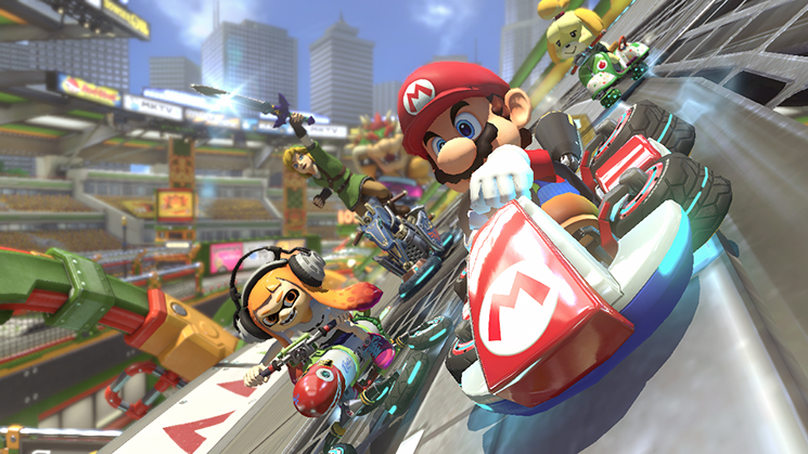 Mario Kart 8 Deluxe Switch NSP/XCI ROM Download screenshot