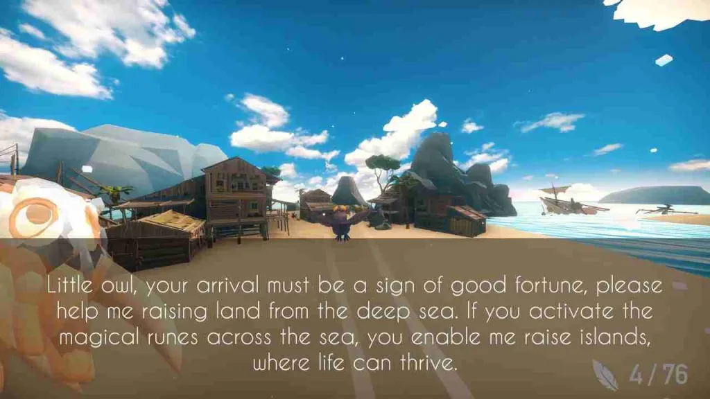 Owlen and the Starbound Mountain NSP/XCI ROM Download screenshot