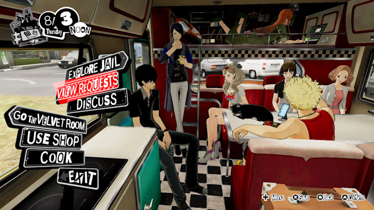 Persona 5 Strikers NSP/XCI ROM Download screenshot