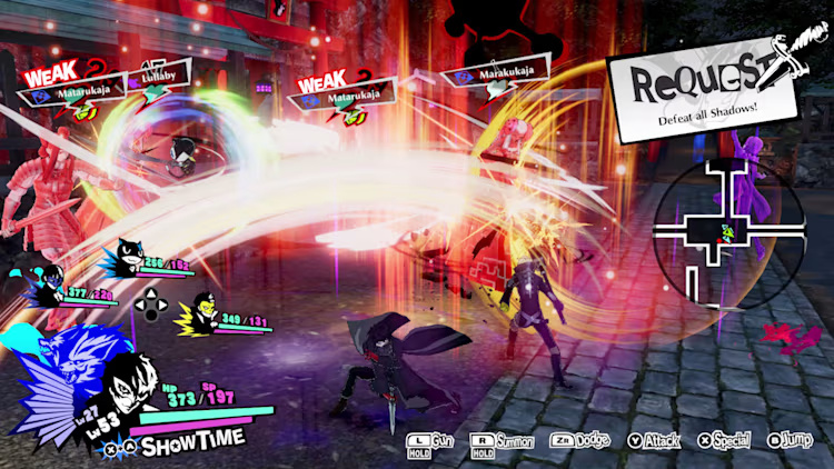 Persona 5 Strikers NSP/XCI ROM Download screenshot