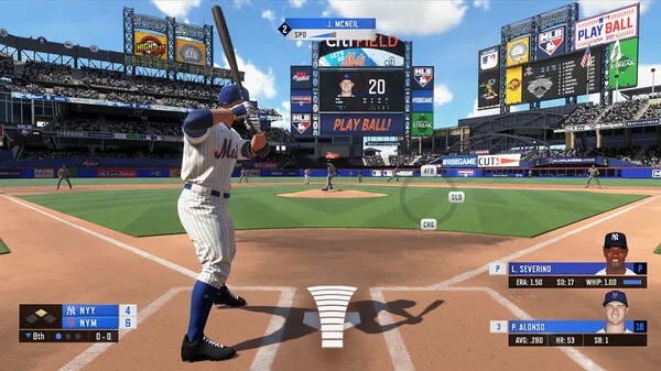 R.B.I. Baseball 20 NSP/XCI ROM Download screenshot