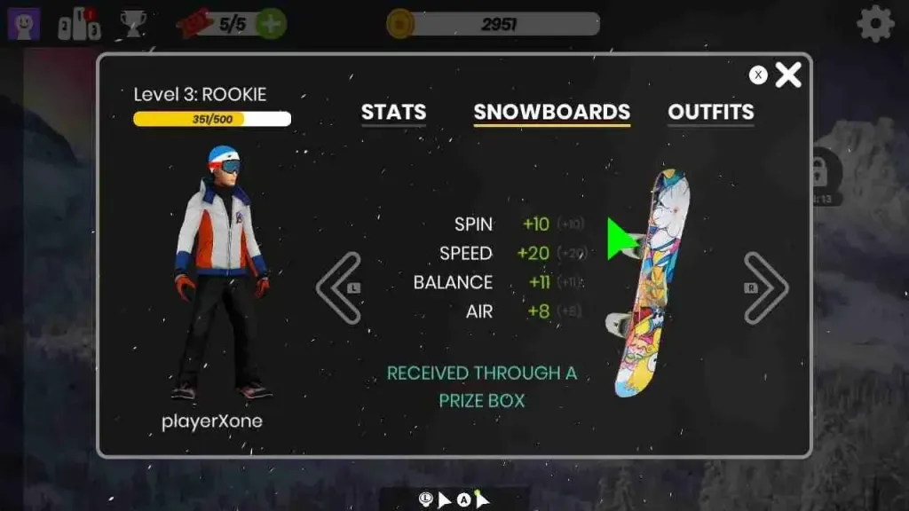 Snow Aces League NSP/XCI ROM Download screenshot