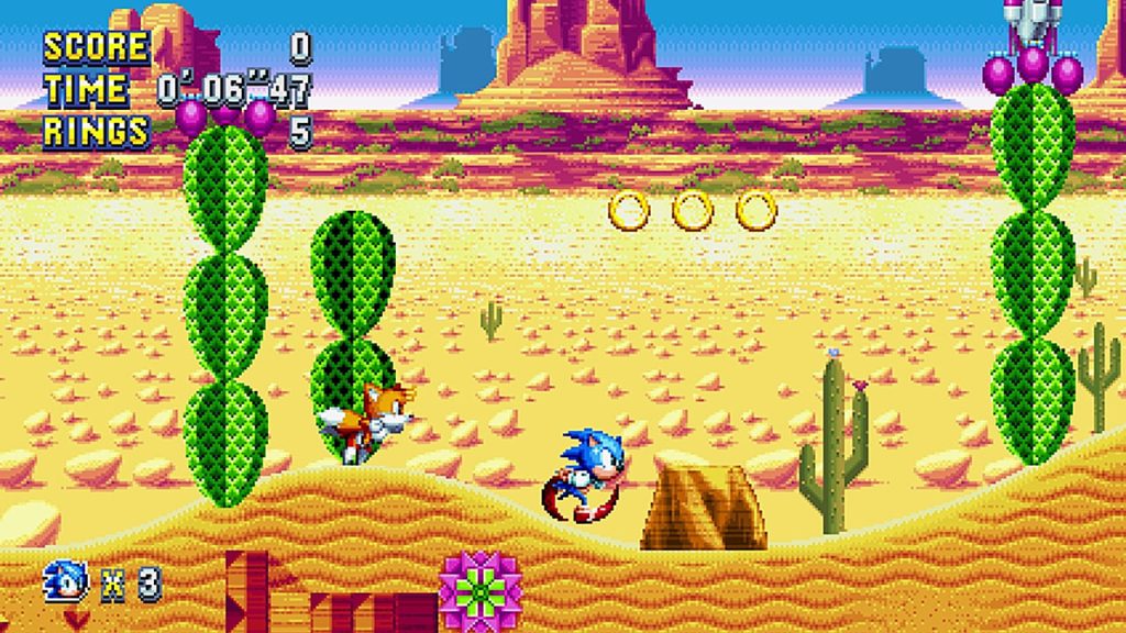 Sonic Mania NSP/XCI ROM Download screenshot
