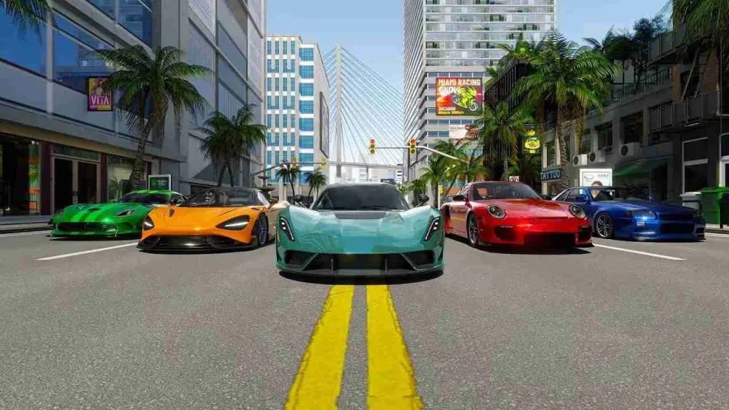 Street Racing Simulator EVO: Car & Moto NSP/XCI ROM Download screenshot