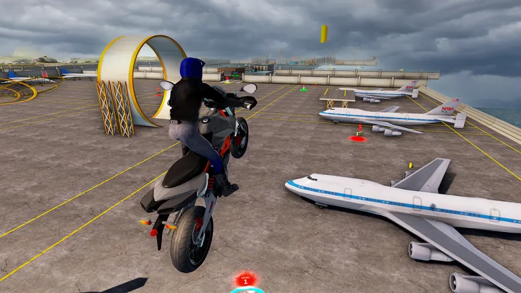 Motorcycle Driving Simulator-Dirt & Parking 2022 NSP/XCI ROM screenshot