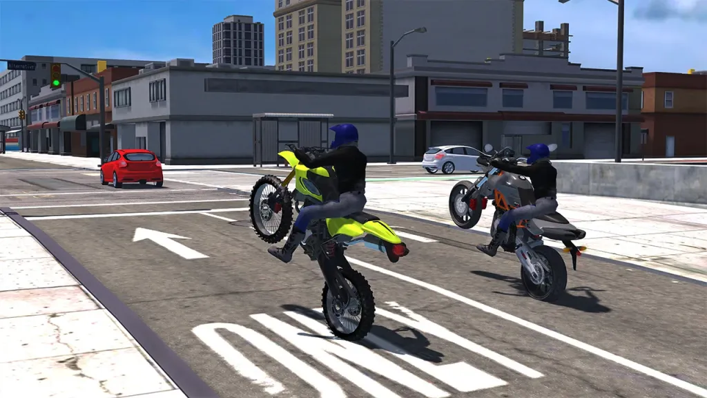 Motorcycle Driving Simulator-Dirt & Parking 2022 NSP/XCI ROM screenshot