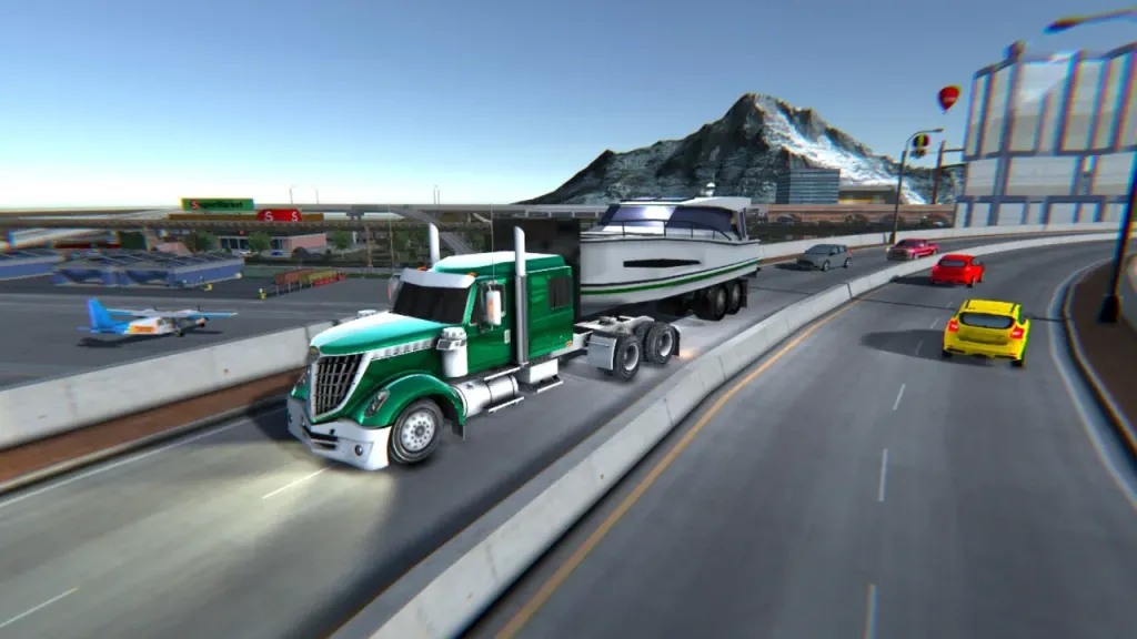 Real Truck Simulator USA Car Games Switch NSP ROM Download screenshot